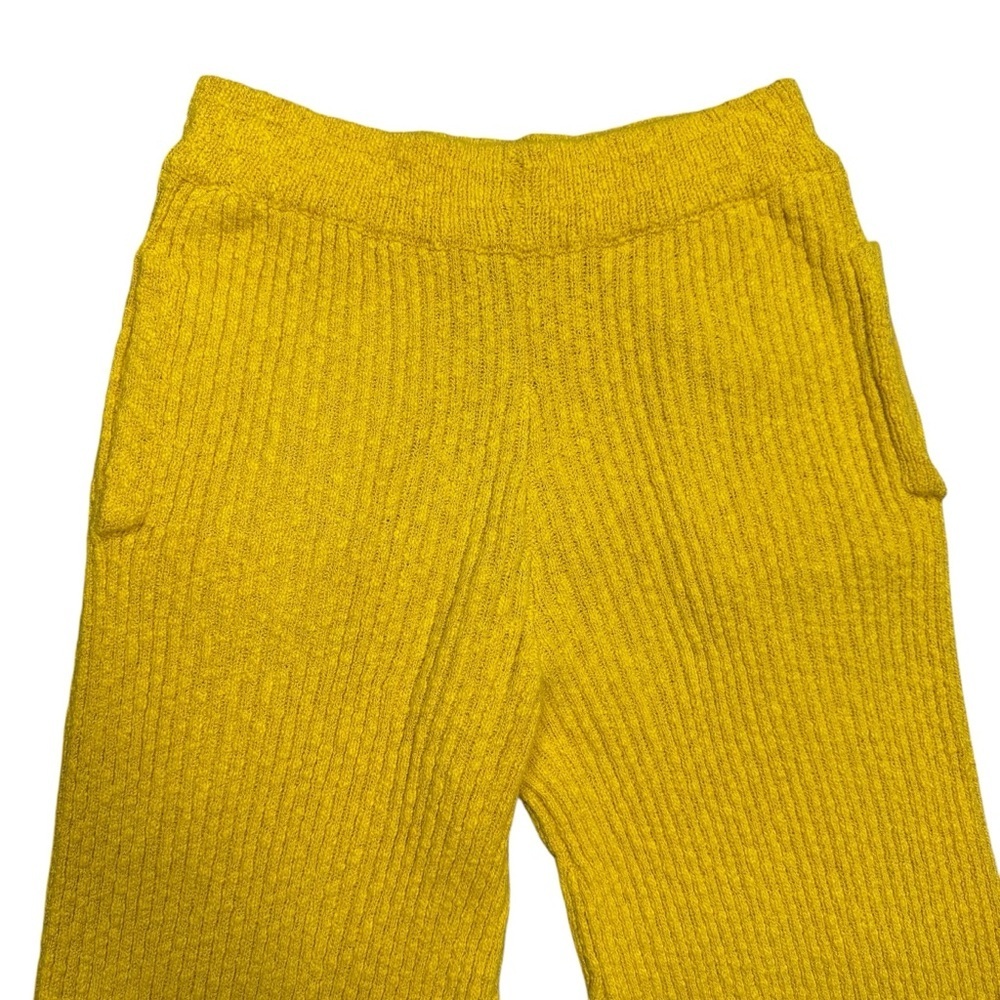 NWT New $108 Free People Beach Yellow Adelaide Sweater Set Size S - Picture 4 of 9